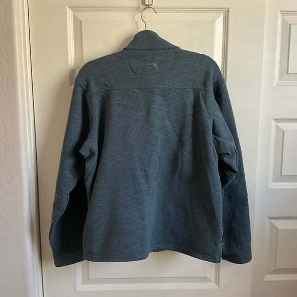 Under Armour Men’s Y2K Grey Fleece Lined Full Zip Jacket - Size Large - Picture 10 of 11